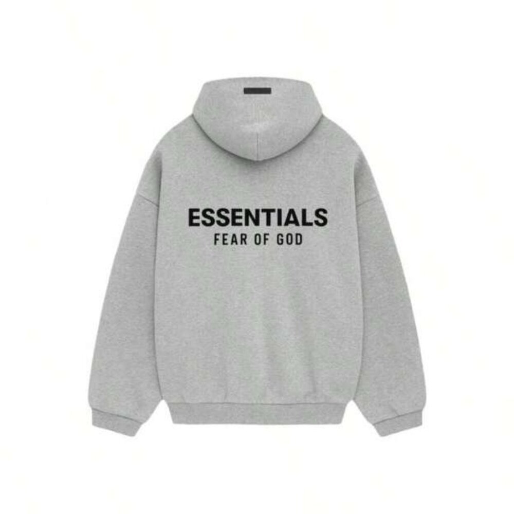 AUTHENTIC Essentials Fear of God Hoodie, Gray (XXS)